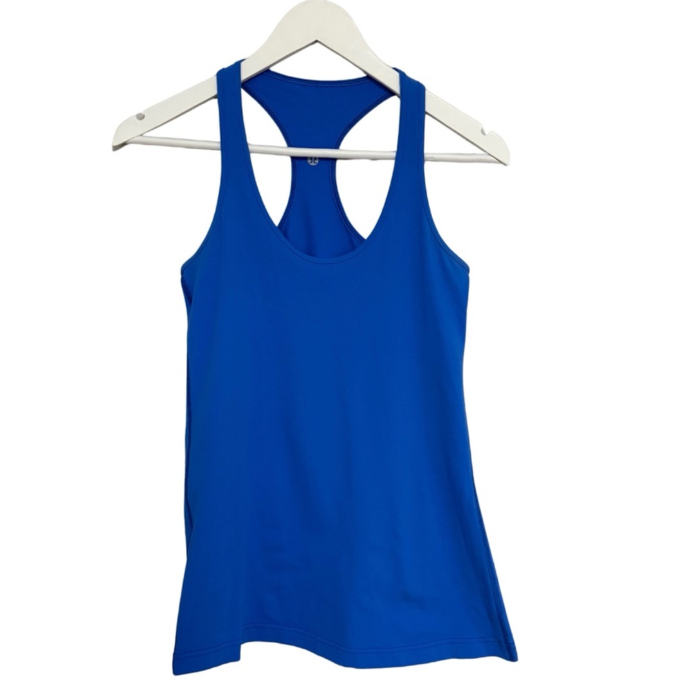 Lululemon Athletica Vibrant Blue Tank Top Size 6